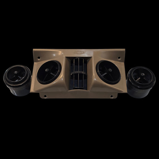 64-66 Center AC Vent Assembly (Medium Fawn)