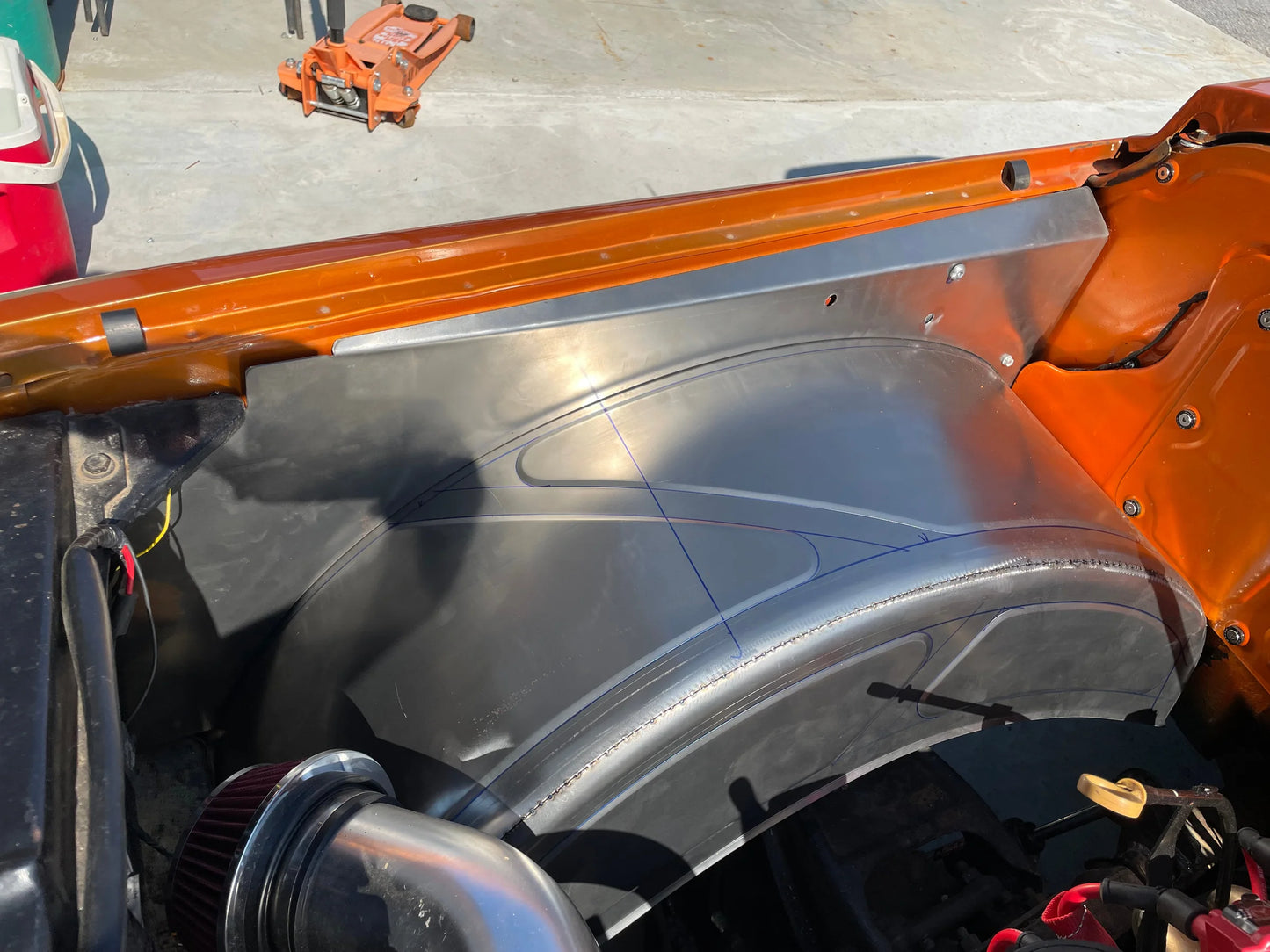 67-72 Static Drop Wheel Tubs (Non-Airbag)