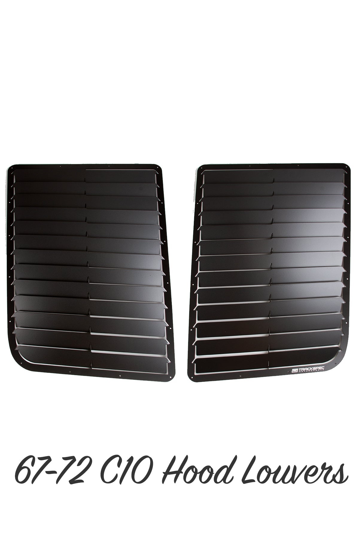 Level 7 / Trackspec 1967-72 C10 Hood Louvers