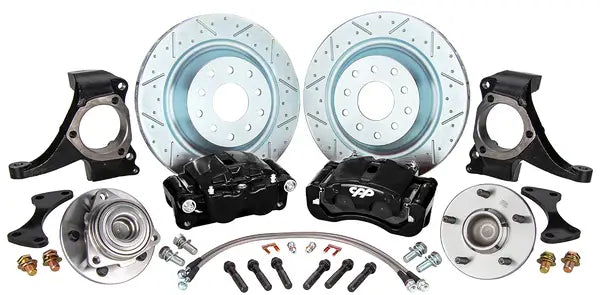 73-87 Big Brake Kit 13" Modular X-10 Spindles