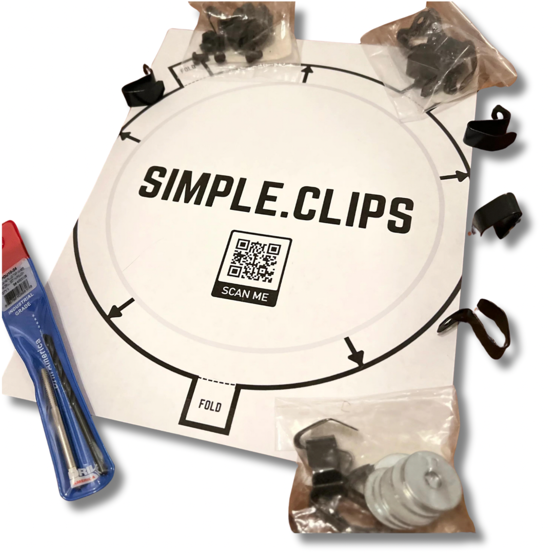 Simple Clips | Hubcap Clip Kit