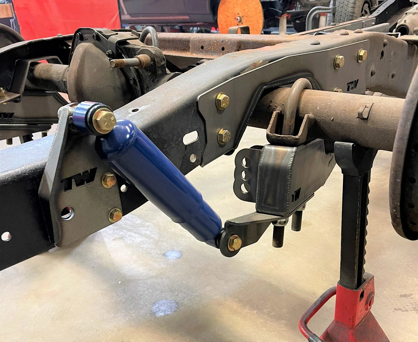 63-72 Rear Shock Relocation