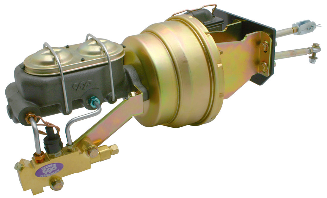 Power Brake Booster Kit For 1960-66 Chevy C10 C20 – 8" Single Diaphragm (Disc/Drum, 1" Bore)