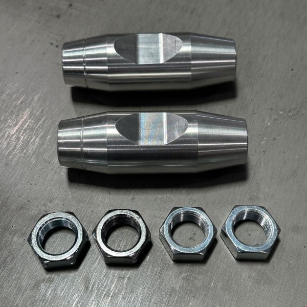 Tie Rod Adjuster Sleeves, 1" Narrowed | Porterbuilt