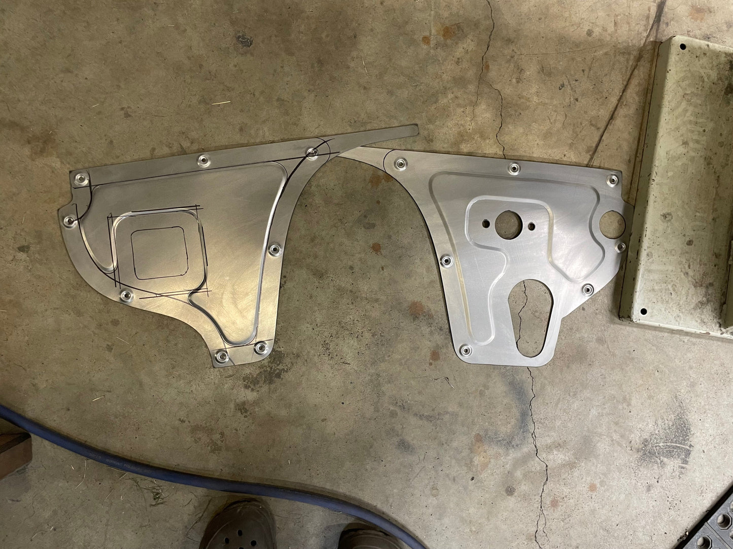 60-66 Factory Fender and Firewall Panels