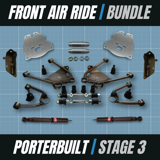 Front Air Ride Bundle | Porterbuilt Stage 3