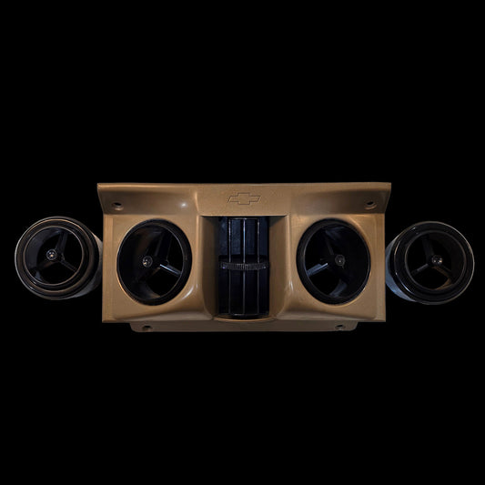 64-66 Center AC Vent Assembly (Medium Fawn)