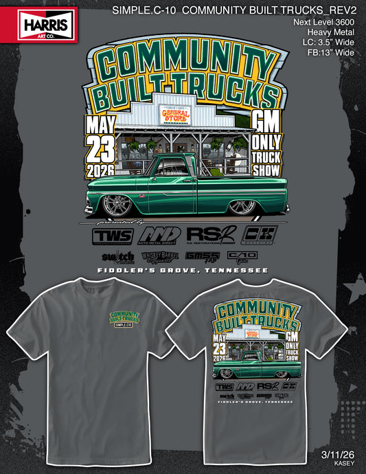 Community Built Trucks | Official Show Shirt