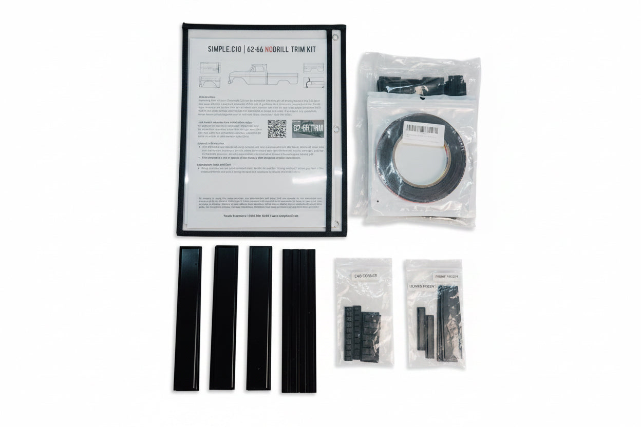 No Drill Trim Installation Kit | 62-66 C10 (Pre-Sale)