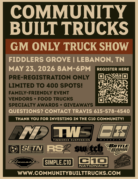 Community Built Trucks 2026 | Registration