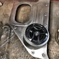 1960-1966 Chevrolet C-10 kick panels with low mounted speaker pods and vent hole