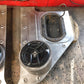 1960-1966 Chevrolet C-10 kick panels with low mounted speaker pods and vent hole
