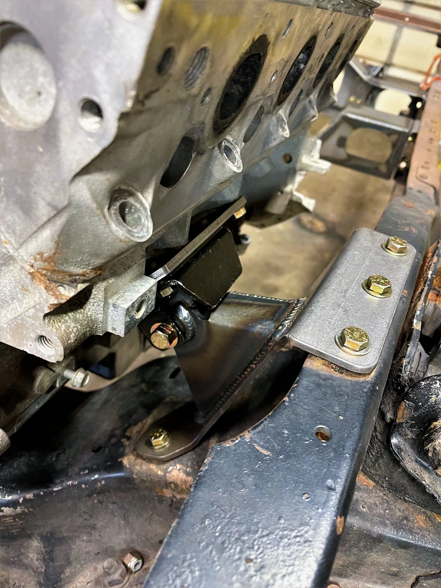 63-72 LS Swap Engine Brackets