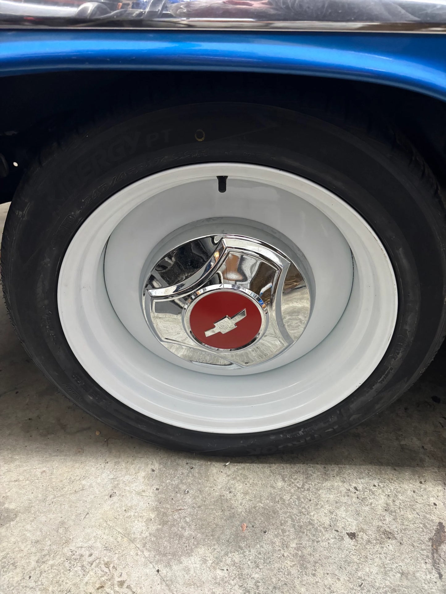 60-66 Dog Dish Hubcap Adapters for Coy's, Detroit Steel, Boyd, & Speedway Wheels
