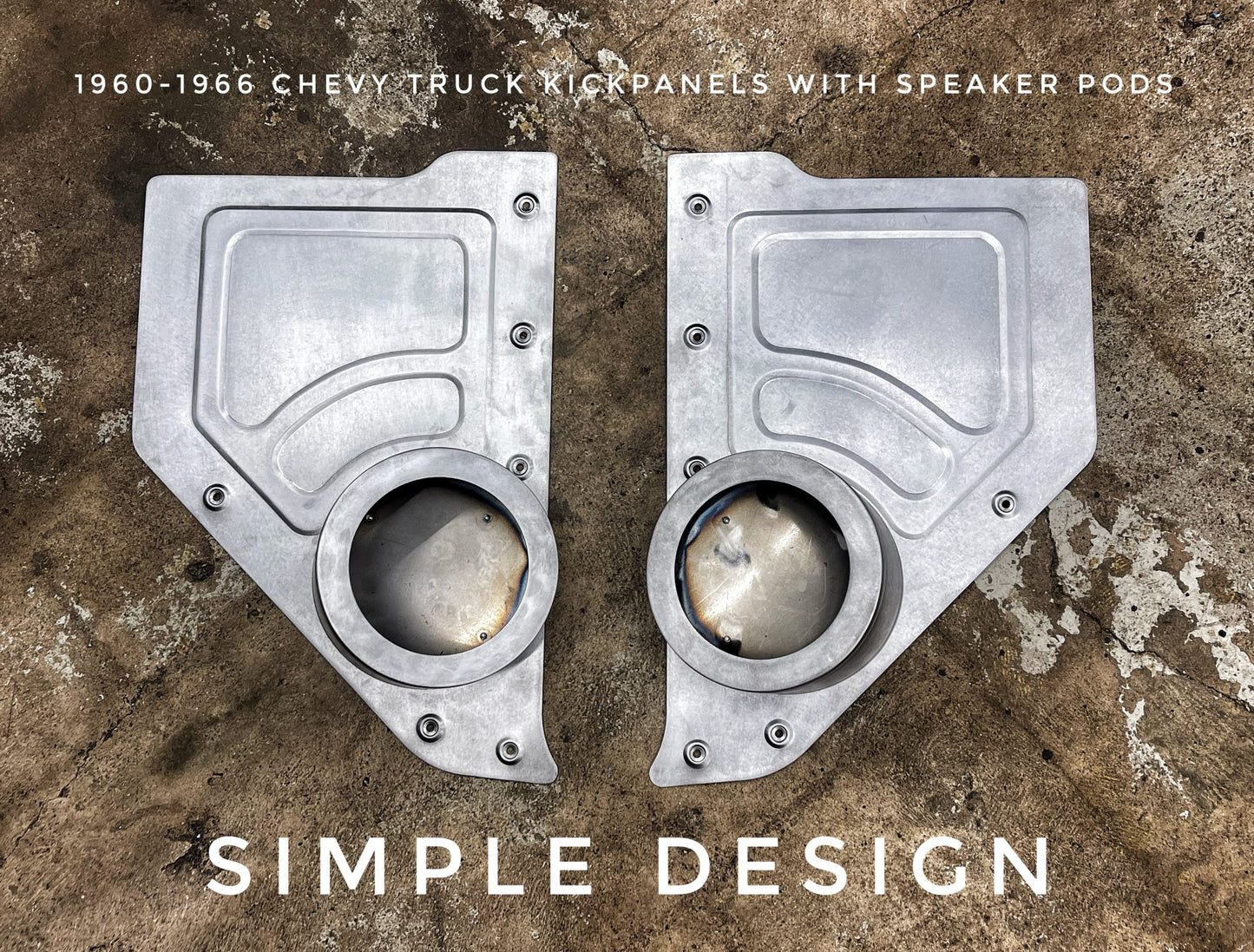1960-1966 60-66 Kick Panels | Simple.C10 Design