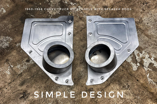 1960-1966 60-66 Kick Panels | Simple.C10 Design