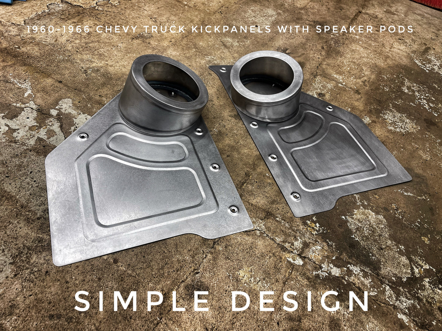 1960-1966 60-66 Kick Panels | Simple.C10 Design