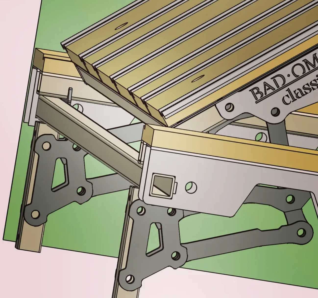 Tilt Bed Hinges | Zero Interference