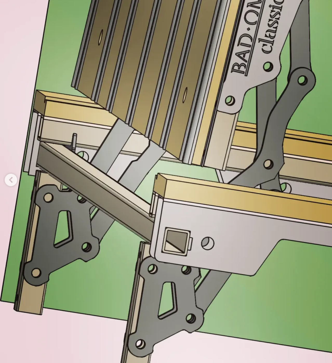 Tilt Bed Hinges | Zero Interference
