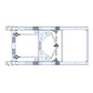 73-87 Rear Back Half Kit, Level 3 Airbag | Porterbuilt