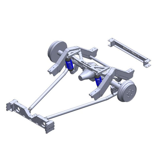 63-72 Rear Dropmember, Level 2 Coilovers | Porterbuilt