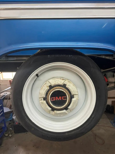 66-72' Dogdish GMC Hubcap Adapters for Boyd, Detroit Steel, Coy's & Speedway Wheels
