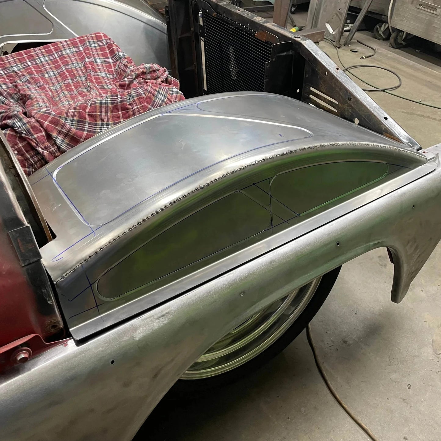 60-66 Inner Fender Tubs (Rounded)