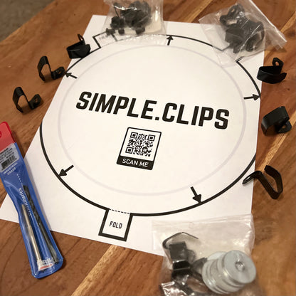 Simple Clips | Hubcap Clip Kit
